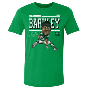 Saquon Barkley Men's Cotton T-Shirt | 500 LEVEL