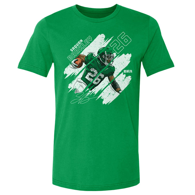 Saquon Barkley Men's Cotton T-Shirt | 500 LEVEL