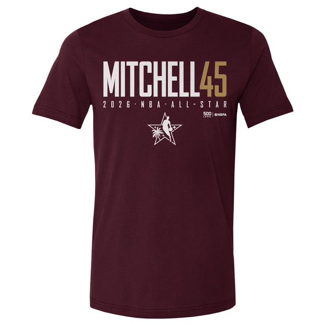 Donovan Mitchell Men's Cotton T-Shirt | 500 LEVEL