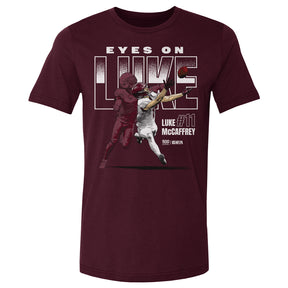 Luke McCaffrey Men's Cotton T-Shirt | 500 LEVEL