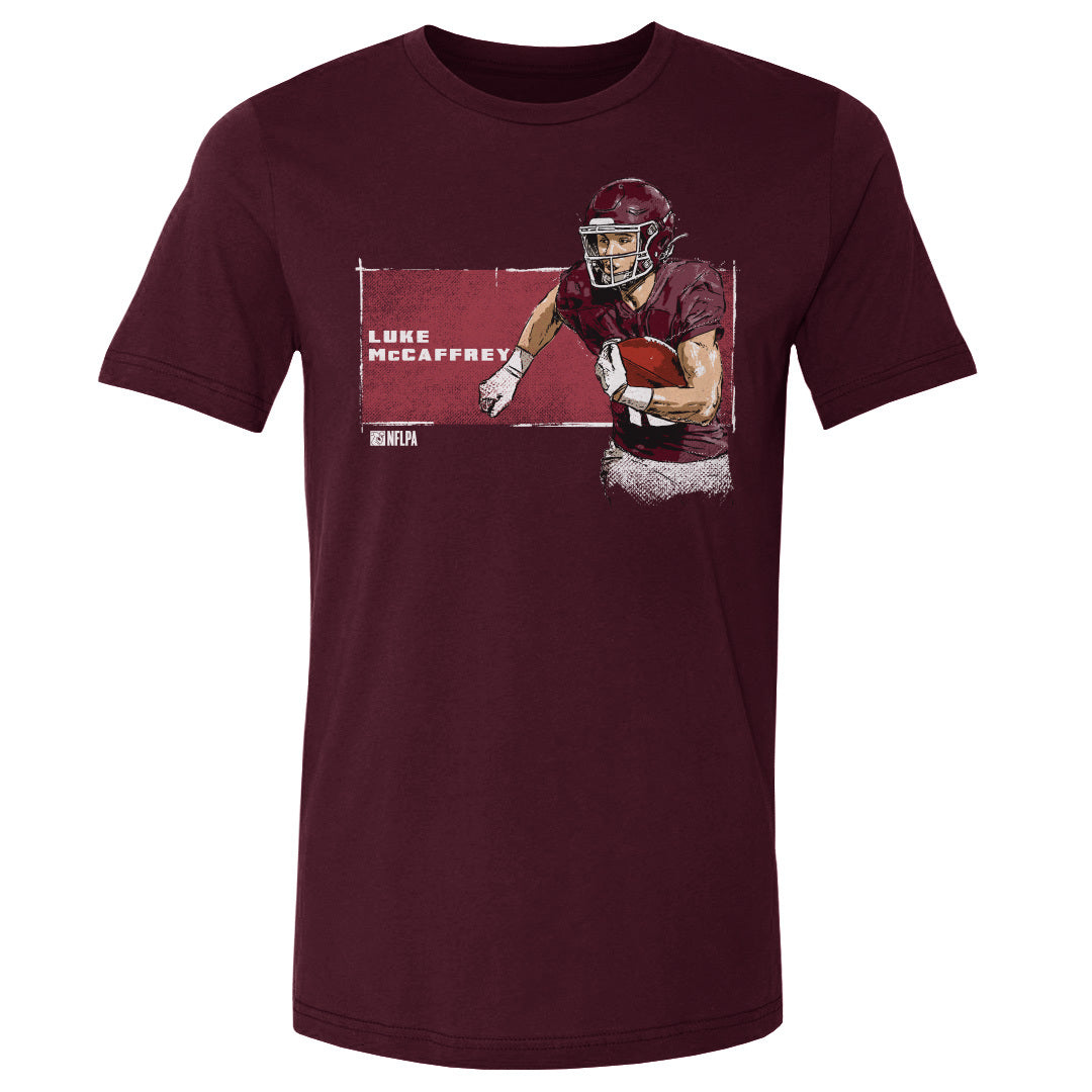 Luke McCaffrey Men&#39;s Cotton T-Shirt | 500 LEVEL