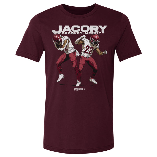 Jacory Croskey-Merritt Men's Cotton T-Shirt | 500 LEVEL