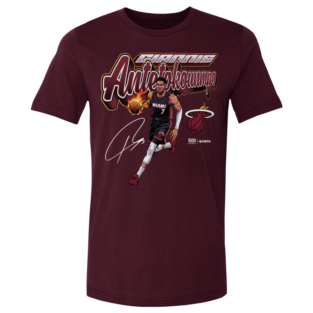 Giannis Antetokounmpo Men's Cotton T-Shirt | 500 LEVEL