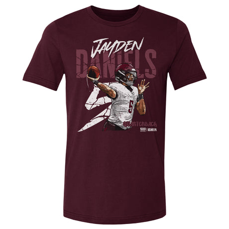 Jayden Daniels Men's Cotton T-Shirt | 500 LEVEL