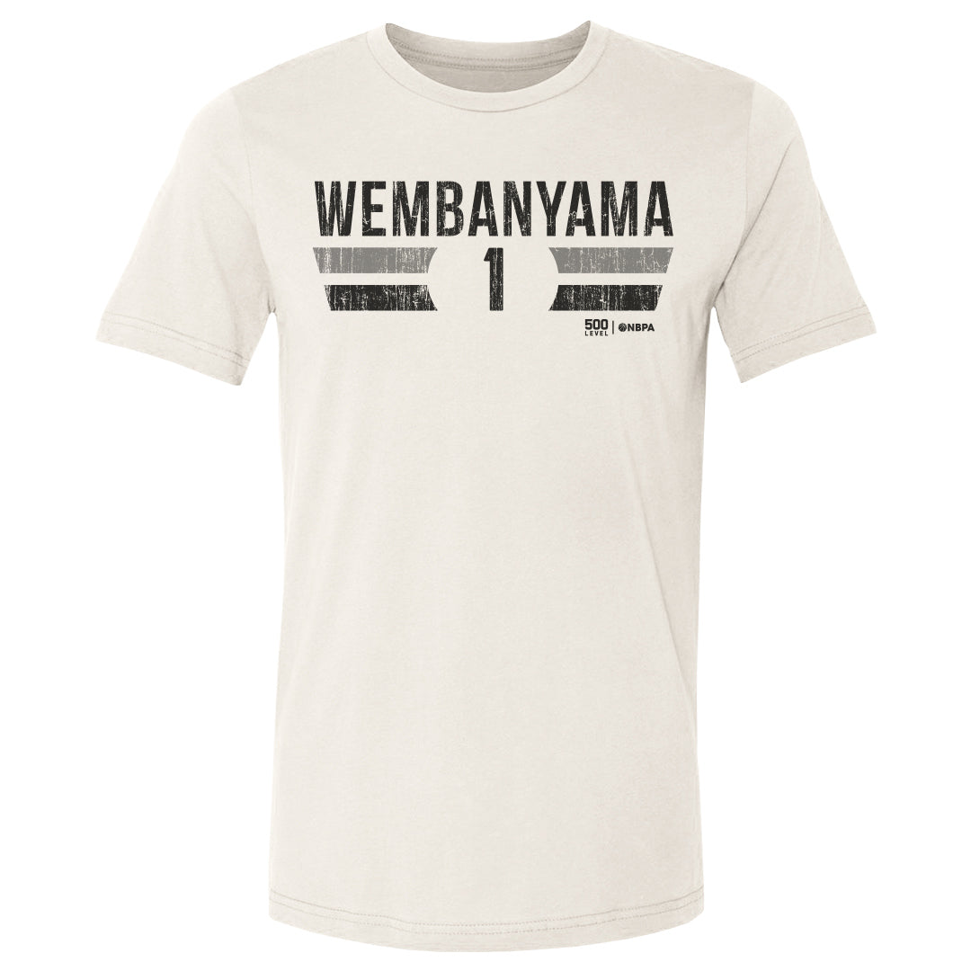 Victor Wembanyama Men's Cotton T-Shirt | 500 LEVEL