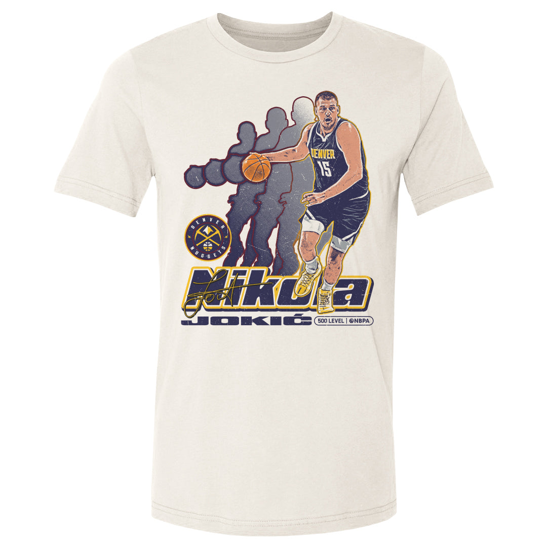 Nikola Jokic Men's Cotton T-Shirt | 500 LEVEL