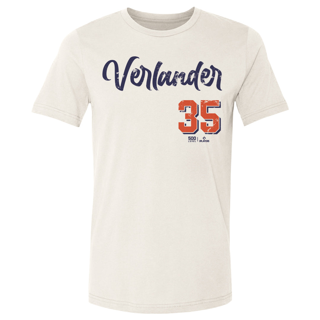 Justin Verlander Men's Cotton T-Shirt | 500 LEVEL