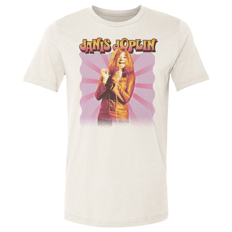 Janis Joplin Men's Cotton T-Shirt | 500 LEVEL