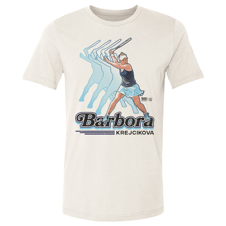 Barbora Krejcikova Men's Cotton T-Shirt | 500 LEVEL