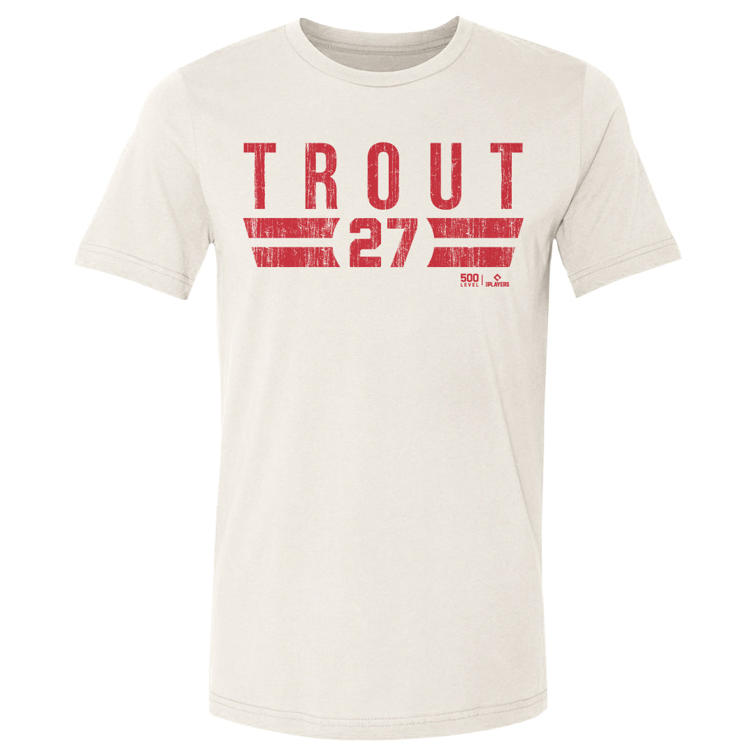 Mike Trout Men's Cotton T-Shirt | 500 LEVEL