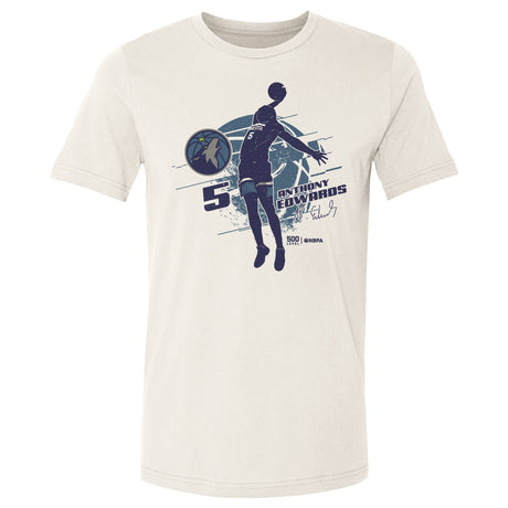 Anthony Edwards Men's Cotton T-Shirt | 500 LEVEL