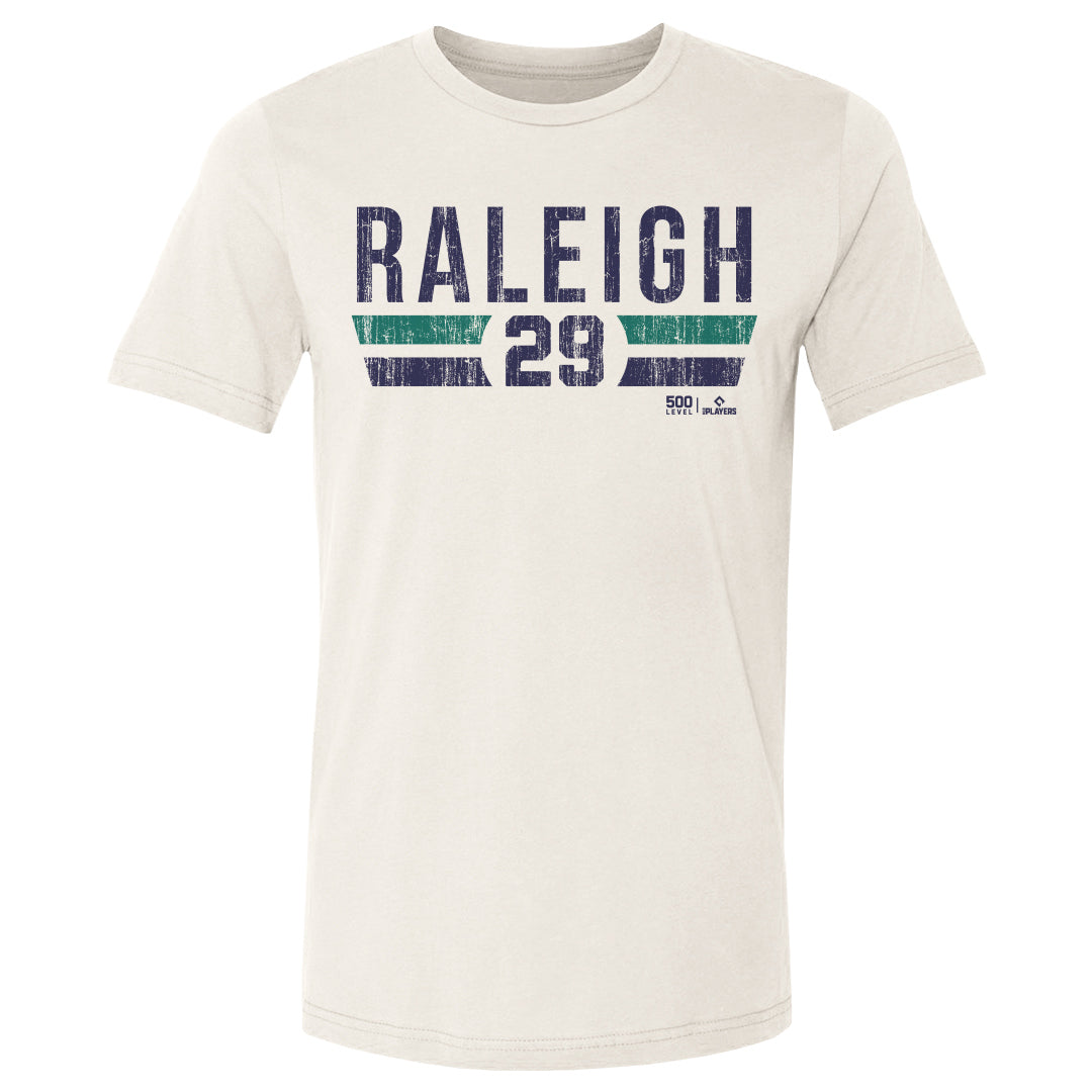 Cal Raleigh Men's Cotton T-Shirt | 500 LEVEL