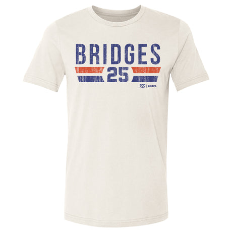 Mikal Bridges Men's Cotton T-Shirt | 500 LEVEL