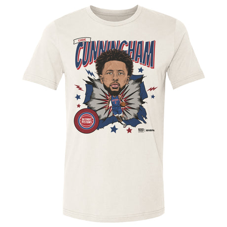 Cade Cunningham Men's Cotton T-Shirt | 500 LEVEL