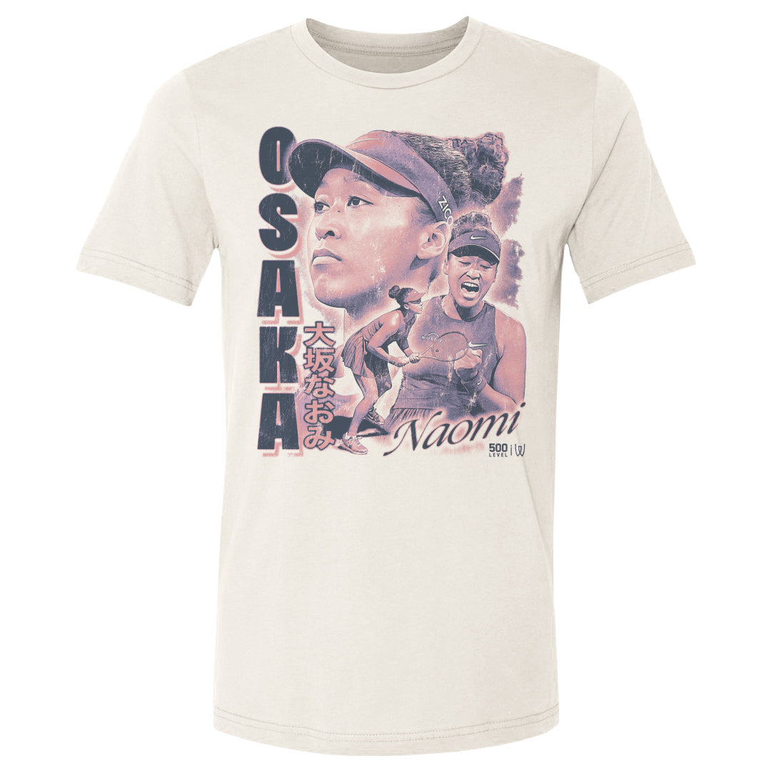 Naomi Osaka Men's Cotton T-Shirt | 500 LEVEL