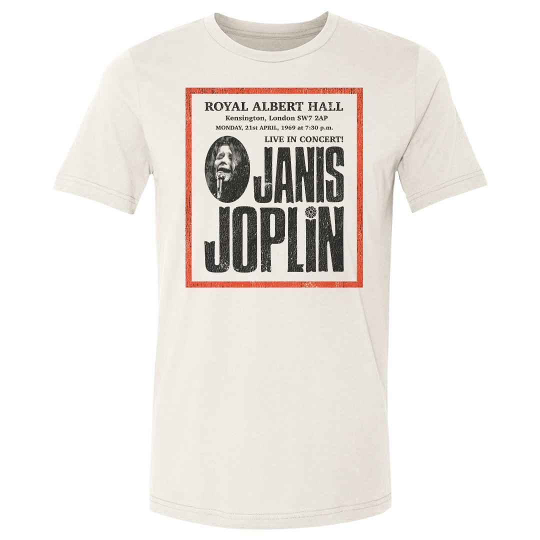 Janis Joplin Men's Cotton T-Shirt | 500 LEVEL