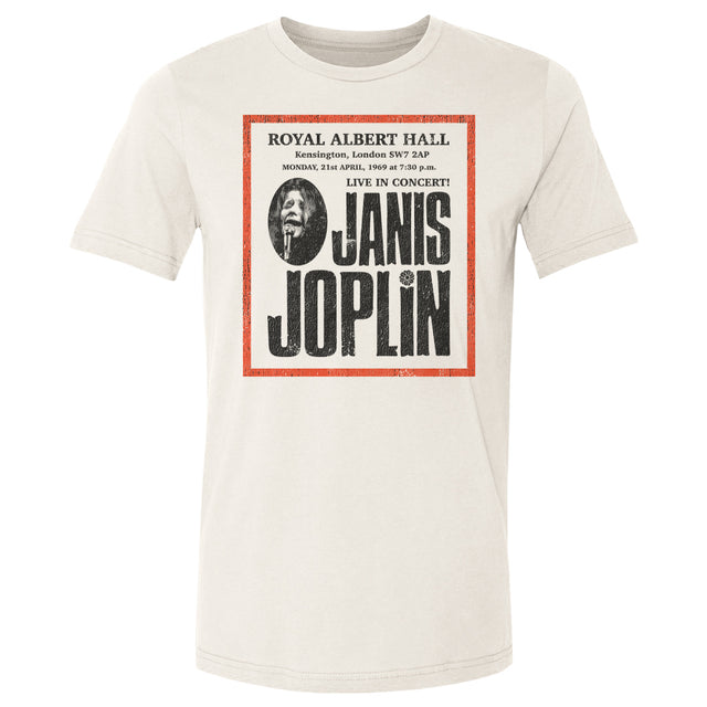 Janis Joplin Men's Cotton T-Shirt | 500 LEVEL