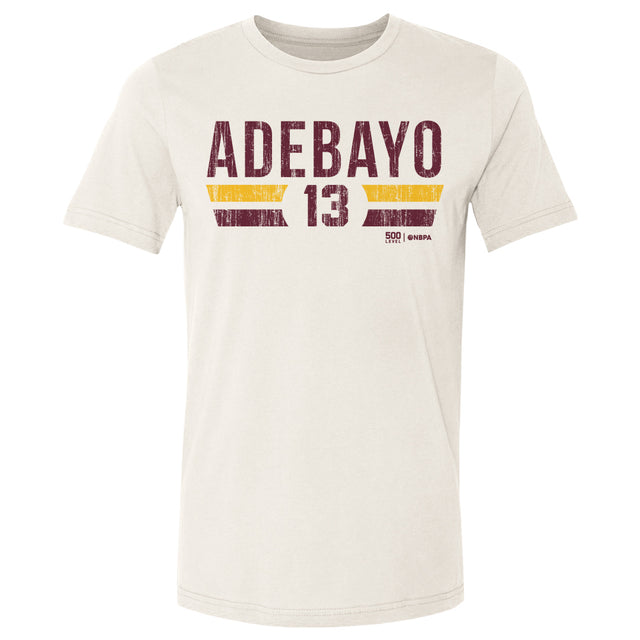 Bam Adebayo Men's Cotton T-Shirt | 500 LEVEL