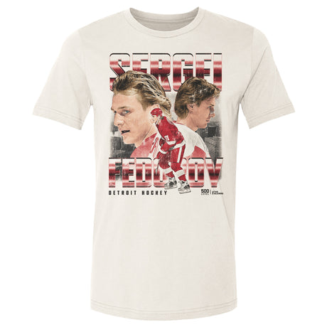 Sergei Fedorov Men's Cotton T-Shirt | 500 LEVEL