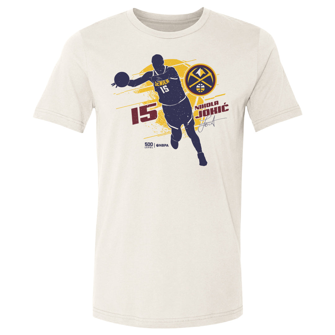 Nikola Jokic Men's Cotton T-Shirt | 500 LEVEL