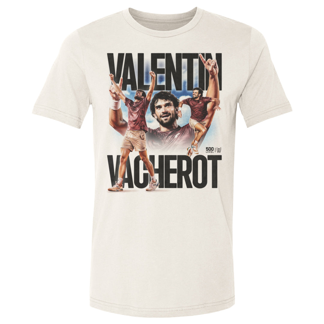 Valentin Vacherot Men's Cotton T-Shirt | 500 LEVEL