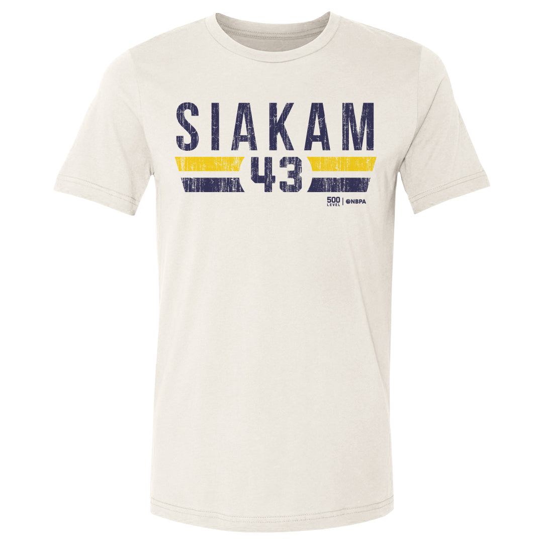Pascal Siakam Men's Cotton T-Shirt | 500 LEVEL