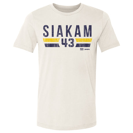 Pascal Siakam Men's Cotton T-Shirt | 500 LEVEL