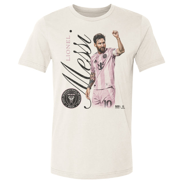 Lionel Messi Men's Cotton T-Shirt | 500 LEVEL