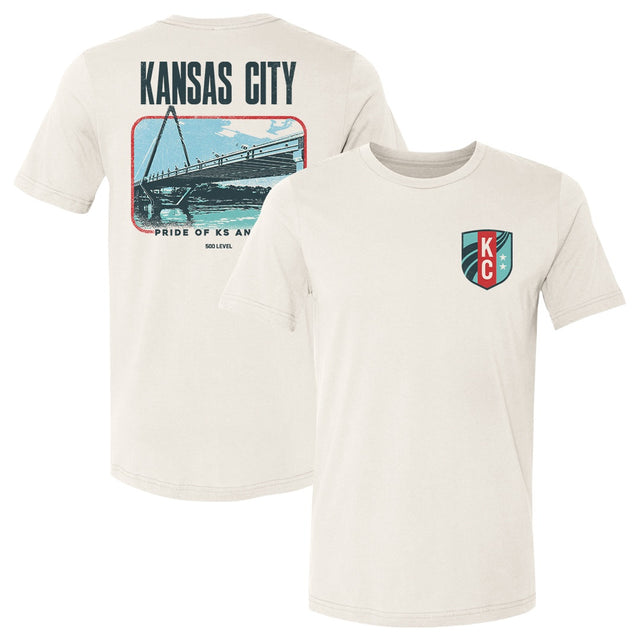 Kansas City Current Men's Cotton T-Shirt | 500 LEVEL