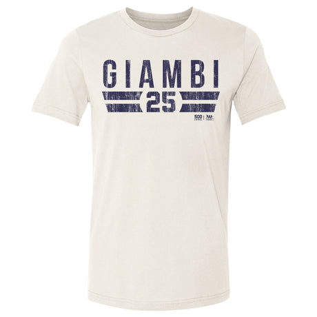 Jason Giambi Men's Cotton T-Shirt | 500 LEVEL