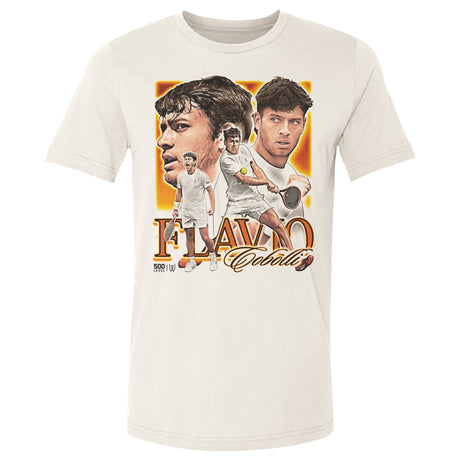 Flavio Cobolli Men's Cotton T-Shirt | 500 LEVEL