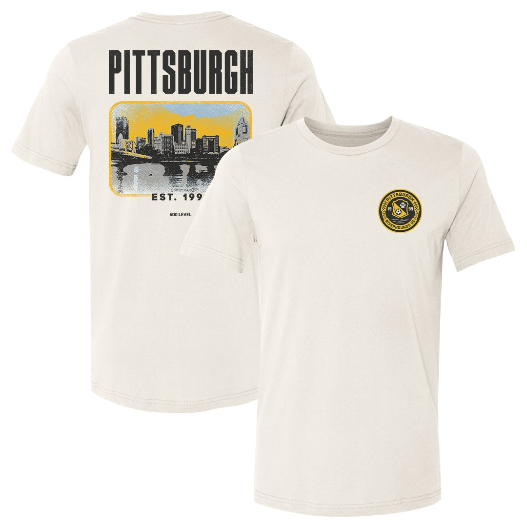 Pittsburgh Riverhounds SC Men's Cotton T-Shirt | 500 LEVEL