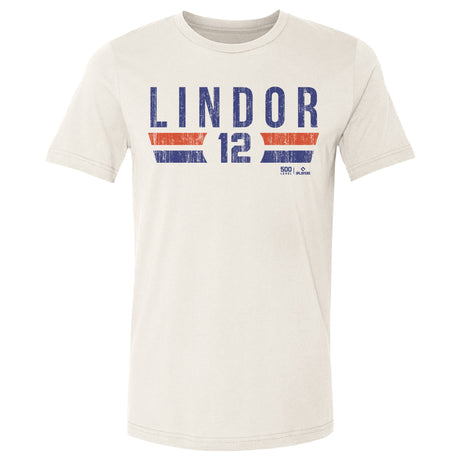 Francisco Lindor Men's Cotton T-Shirt | 500 LEVEL