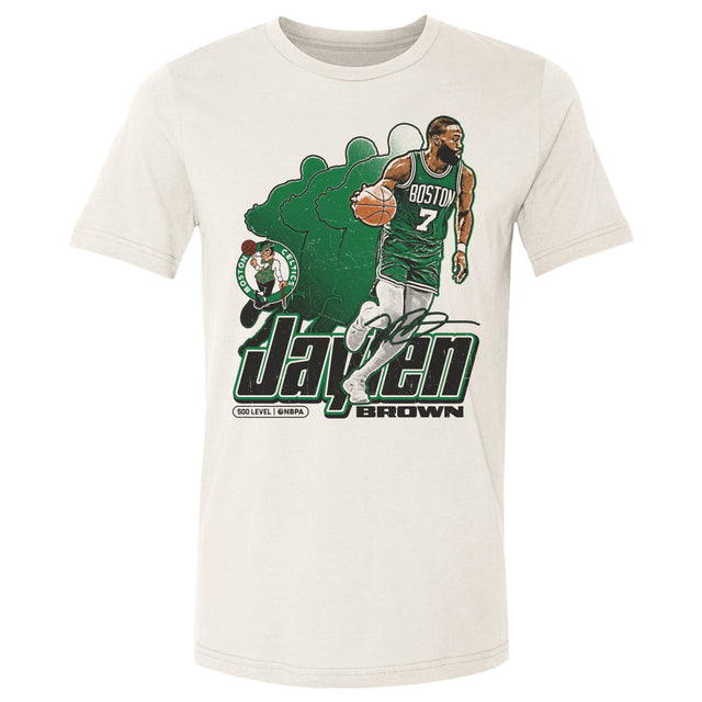Jaylen Brown Men's Cotton T-Shirt | 500 LEVEL