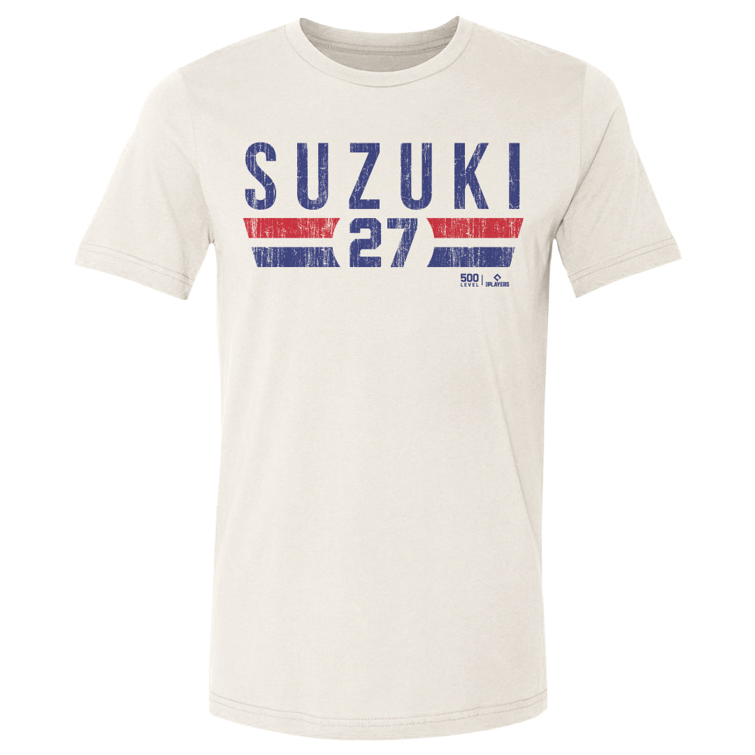 Seiya Suzuki Men's Cotton T-Shirt | 500 LEVEL