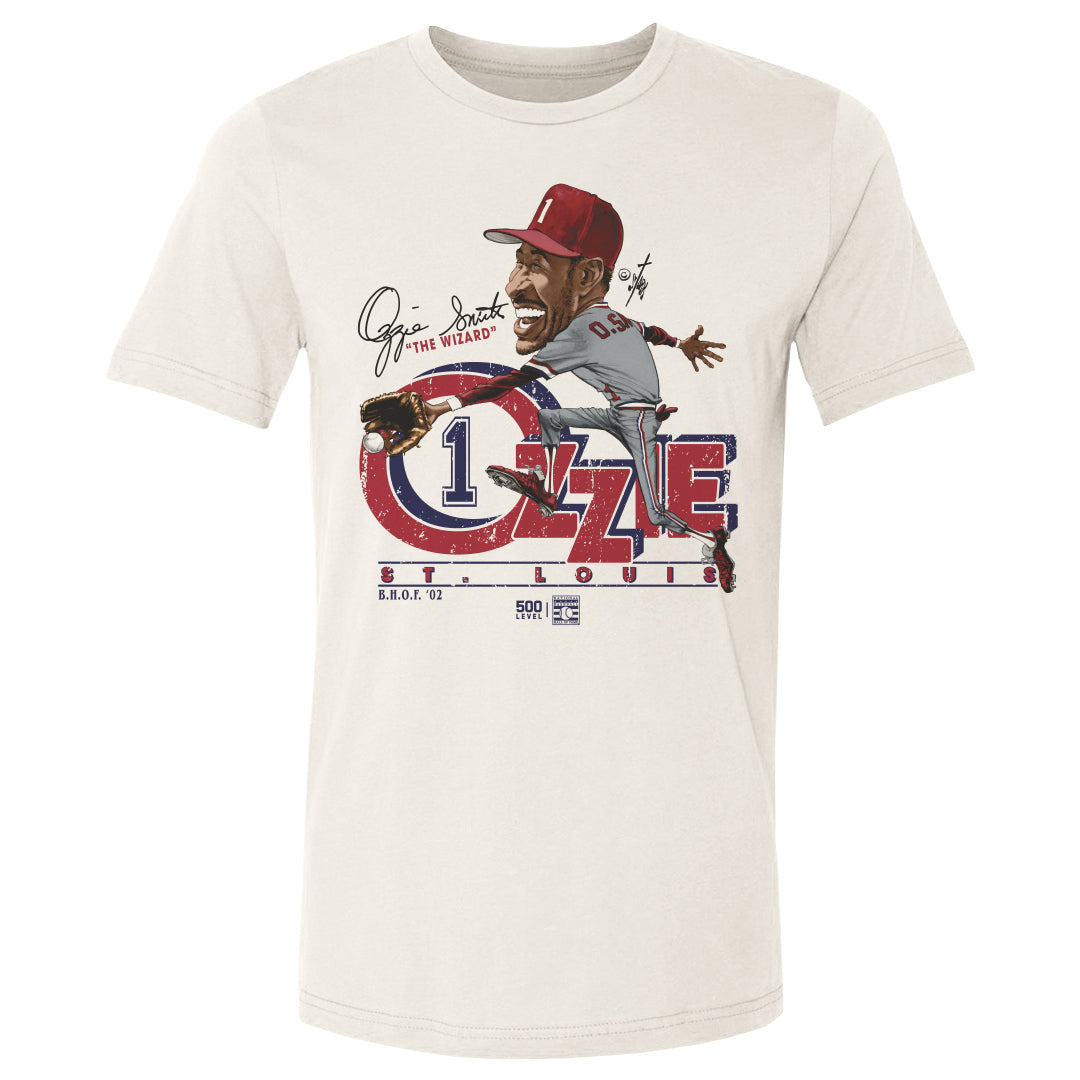 Ozzie Smith Men's Cotton T-Shirt | 500 LEVEL