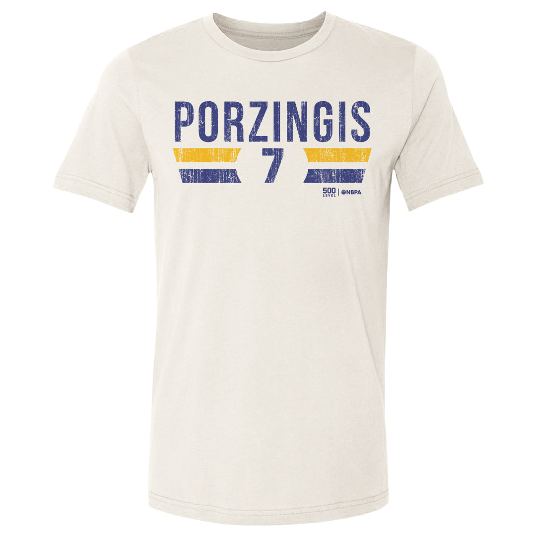 Kristaps Porzingis Men's Cotton T-Shirt | 500 LEVEL