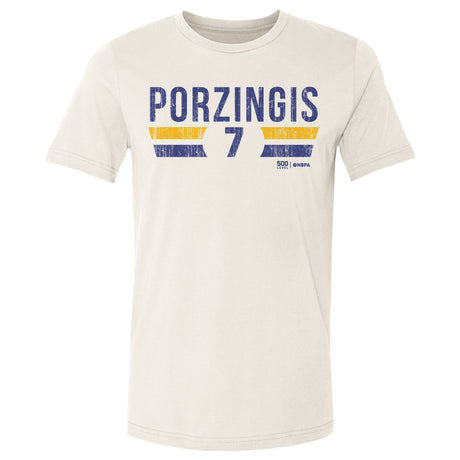 Kristaps Porzingis Men's Cotton T-Shirt | 500 LEVEL