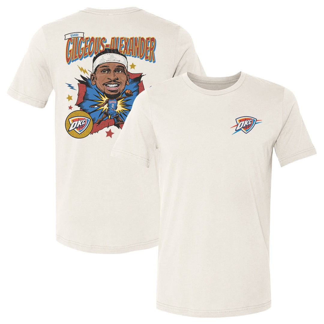 Shai Gilgeous-Alexander Men's Cotton T-Shirt | 500 LEVEL