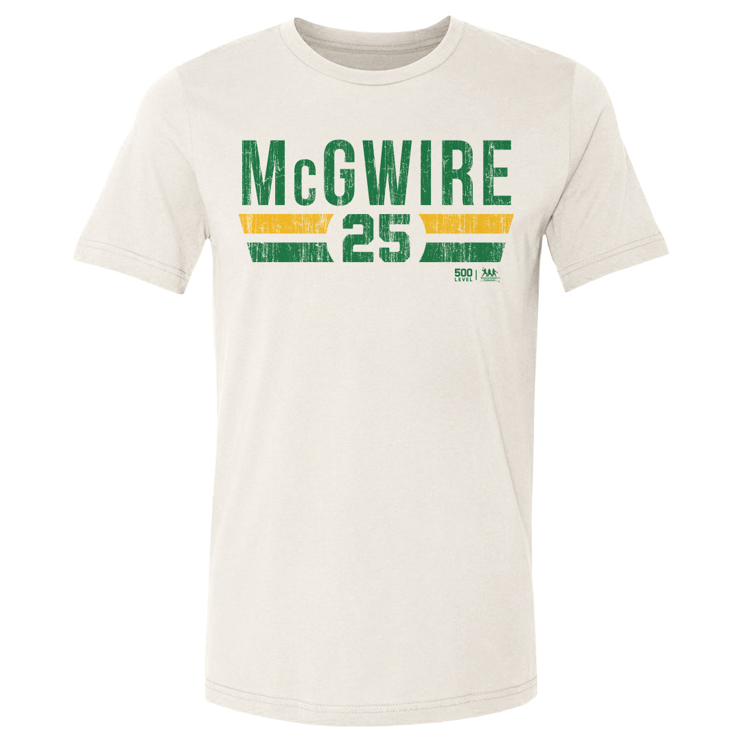 Mark McGwire Men's Cotton T-Shirt | 500 LEVEL