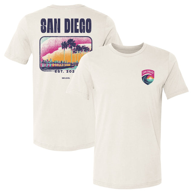San Diego Wave FC Men's Cotton T-Shirt | 500 LEVEL