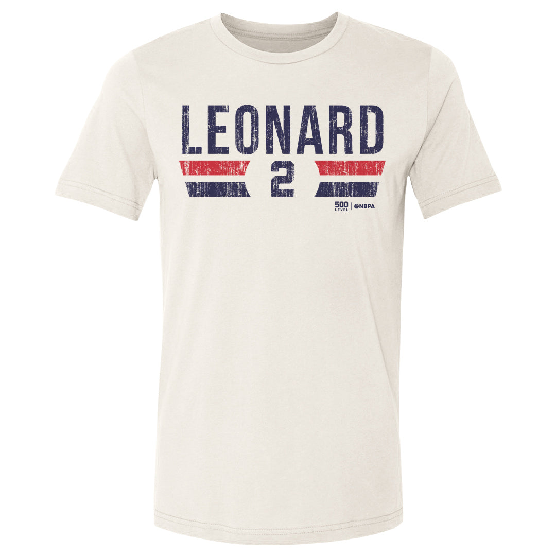 Kawhi Leonard Men's Cotton T-Shirt | 500 LEVEL
