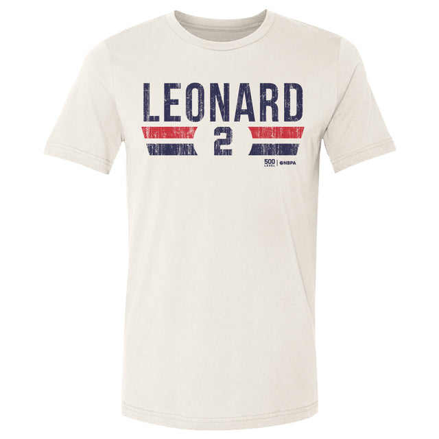Kawhi Leonard Men's Cotton T-Shirt | 500 LEVEL