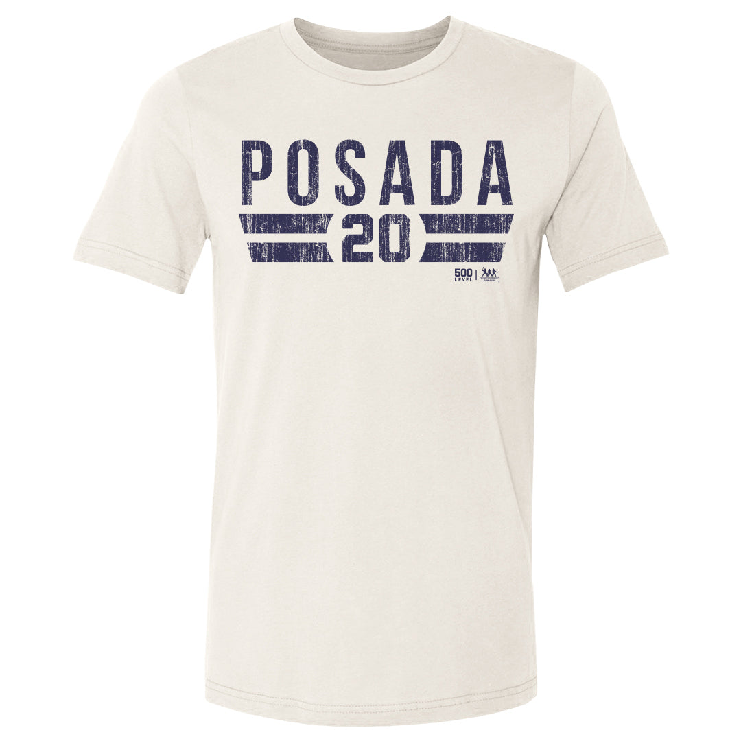 Jorge Posada Men's Cotton T-Shirt | 500 LEVEL