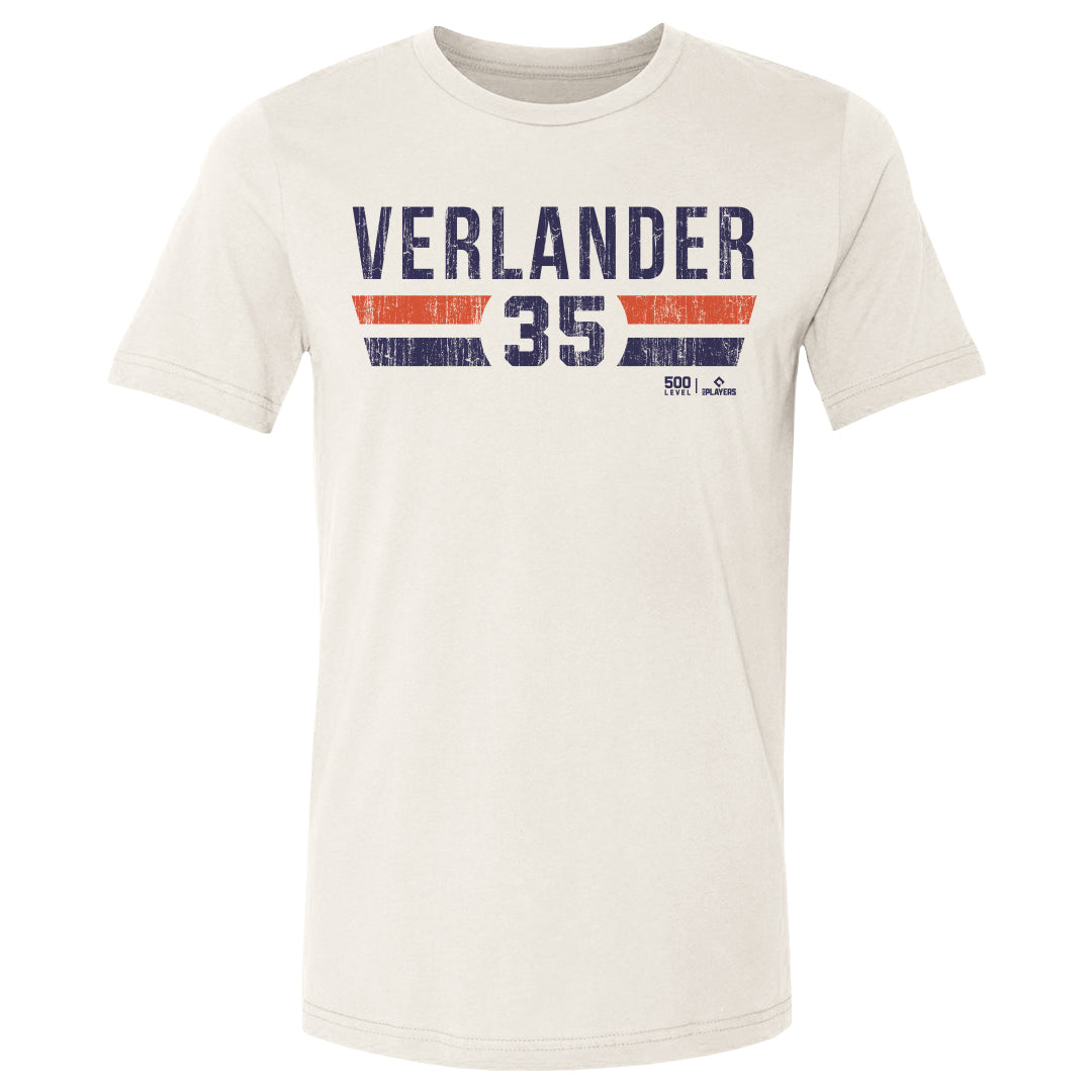 Justin Verlander Men's Cotton T-Shirt | 500 LEVEL