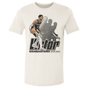 Victor Wembanyama Men's Cotton T-Shirt | 500 LEVEL