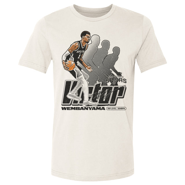 Victor Wembanyama Men's Cotton T-Shirt | 500 LEVEL