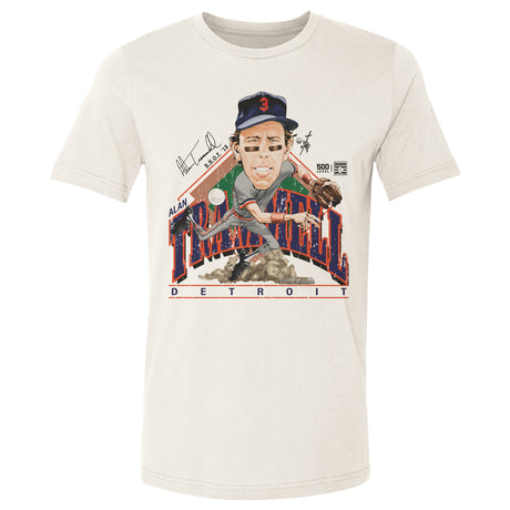 Alan Trammell Men's Cotton T-Shirt | 500 LEVEL