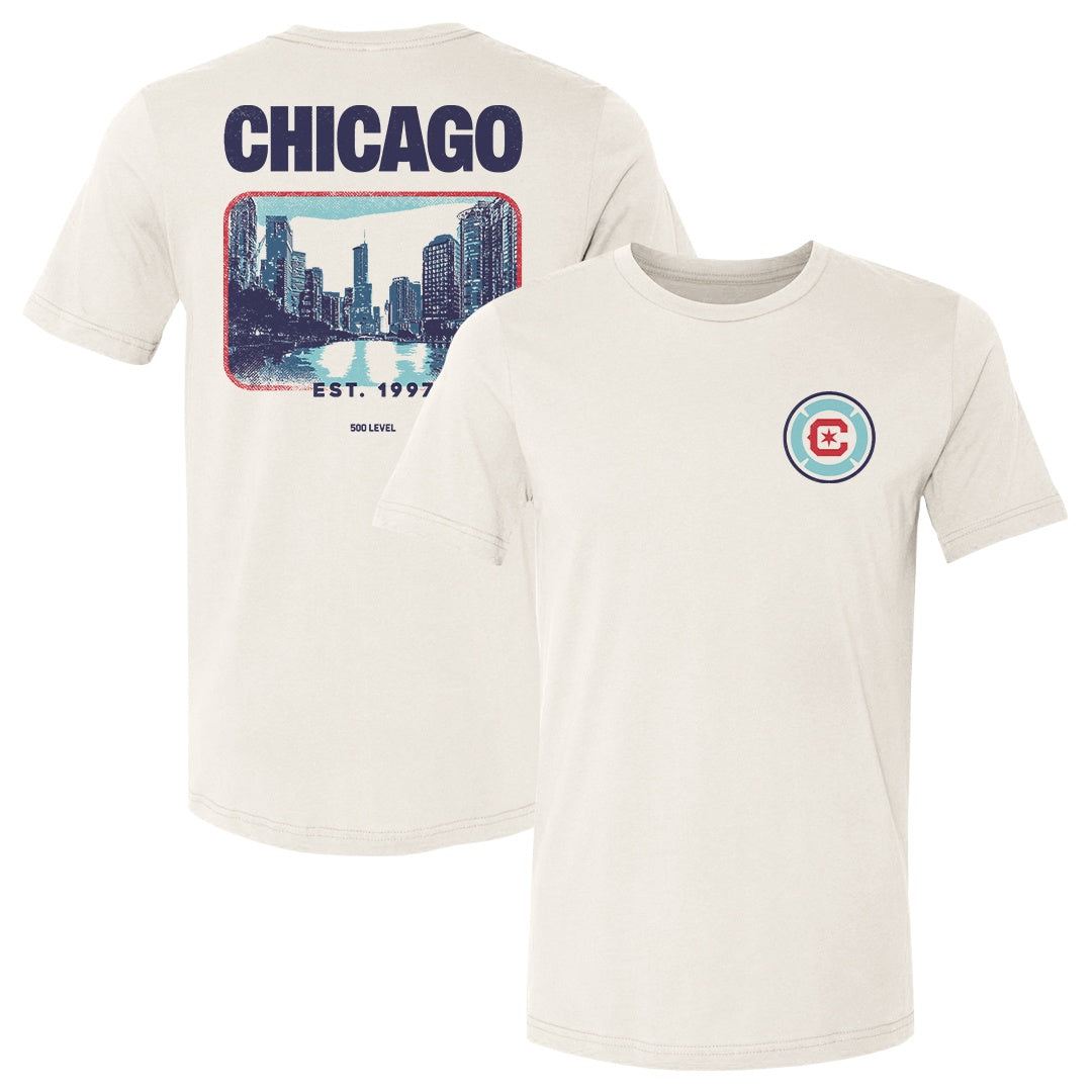 Chicago Fire FC Men's Cotton T-Shirt | 500 LEVEL