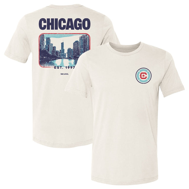 Chicago Fire FC Men's Cotton T-Shirt | 500 LEVEL